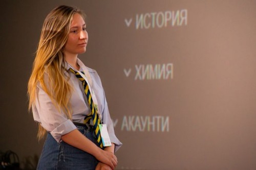 tn Представяне на учениците в кино  Арена , Симона Шантова