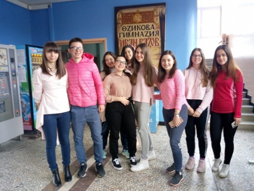 ЕГ „Иван Вазов“ в розово срещу тормоза в училище